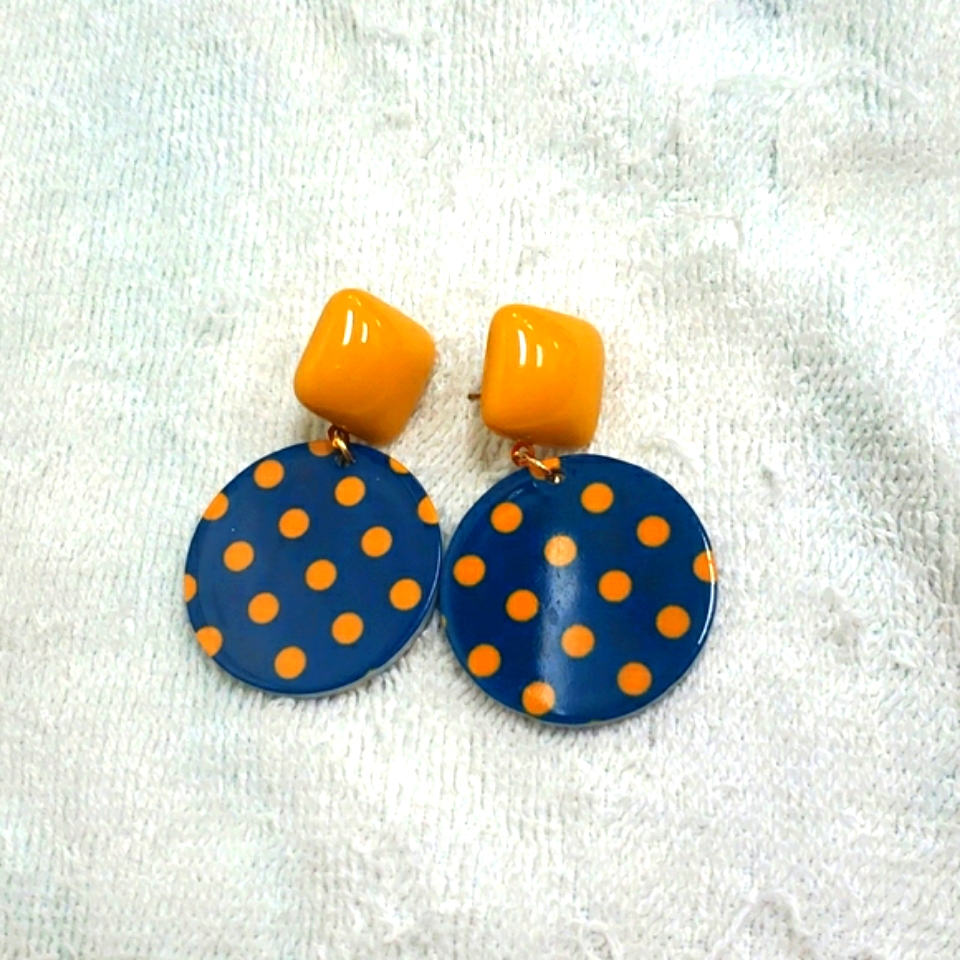 Polka-Dot Earrings